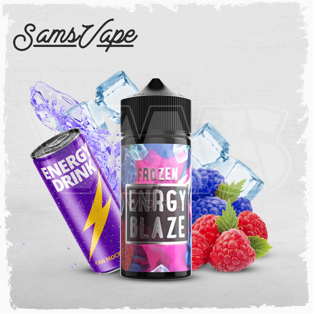 Sams Vape - Frozen Energy Blaze High Nic 120ml