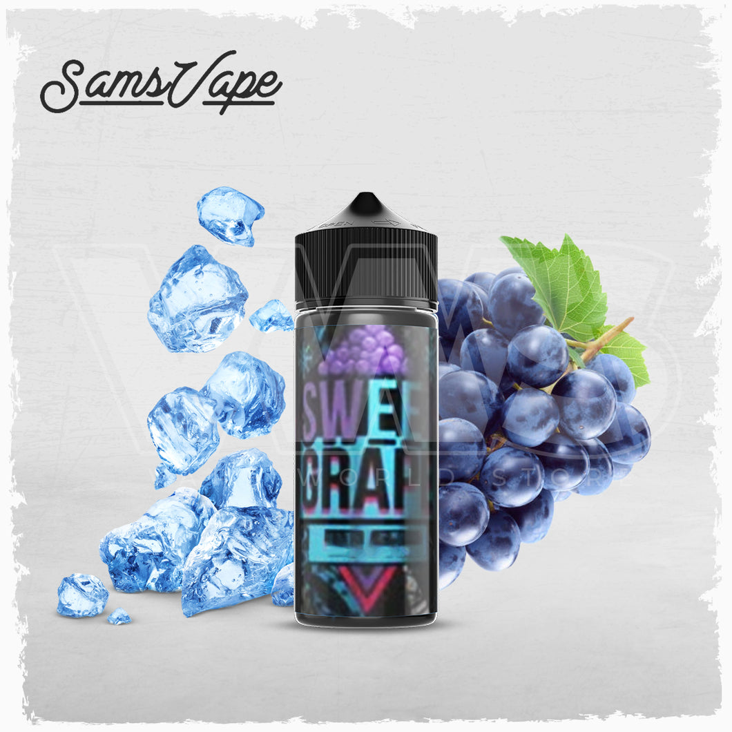 Sams Vape - Frozen Sweet Grape High Nic 120ml