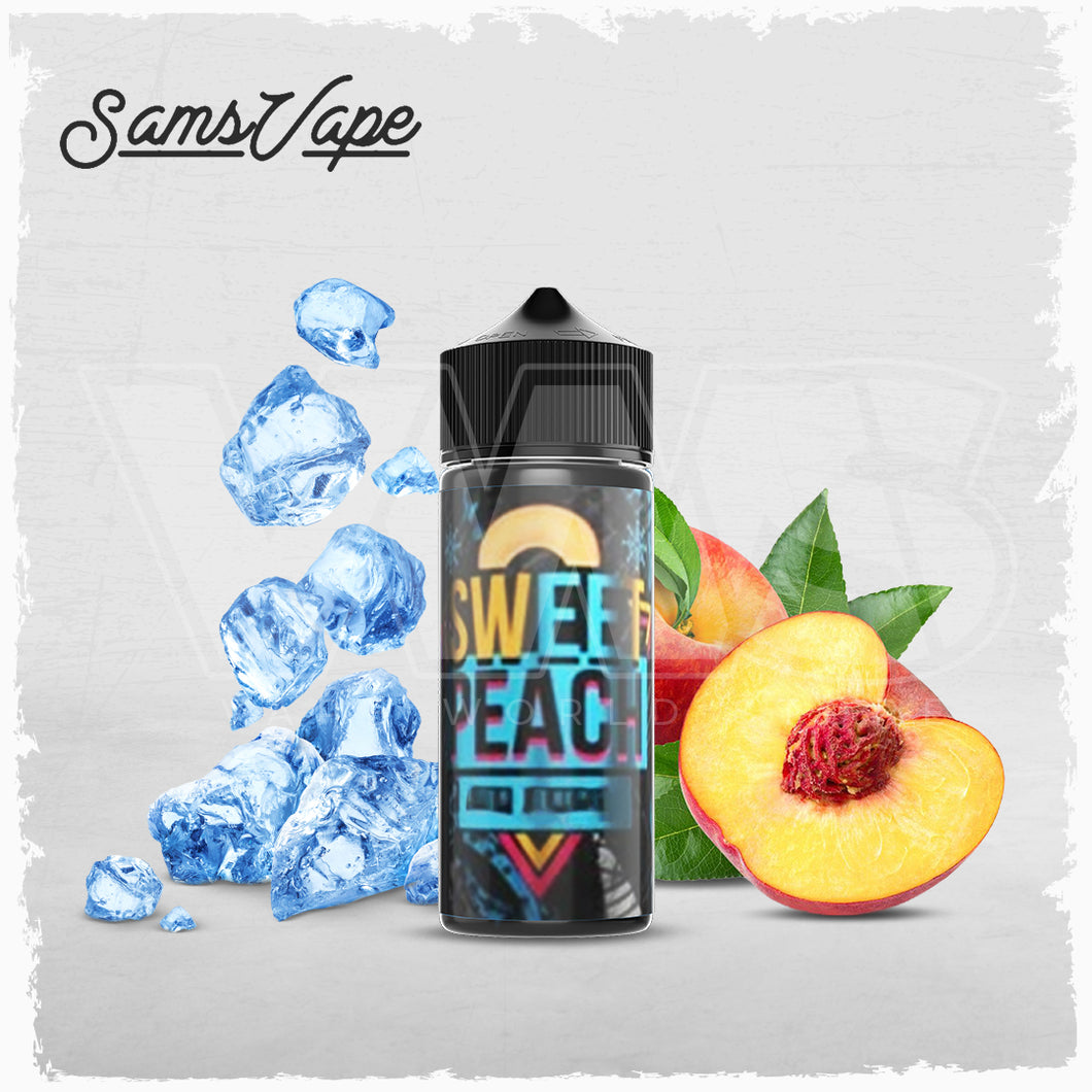 Sams Vape - Frozen Sweet Peach High Nic 120ml