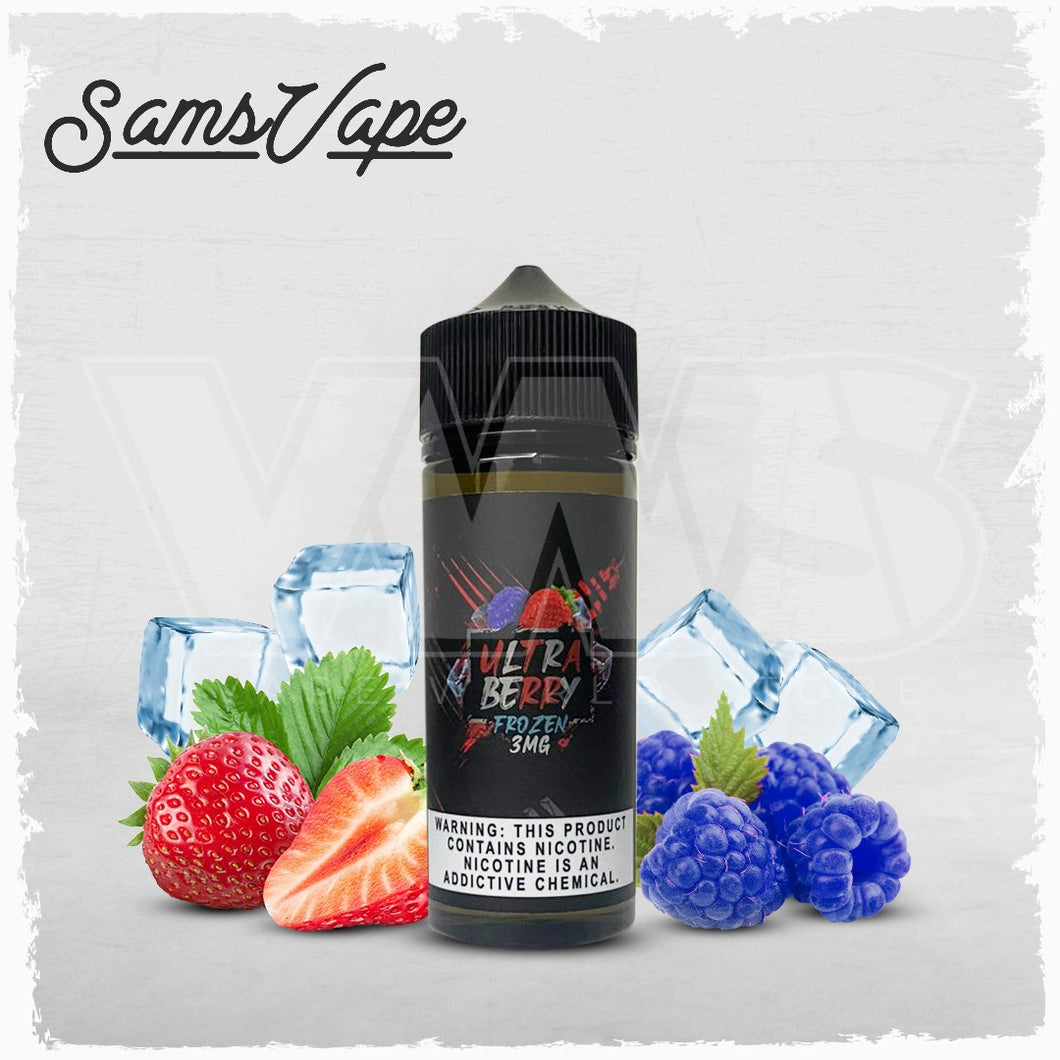 Sams Vape - Frozen Ultra Berry High Nic 120ml