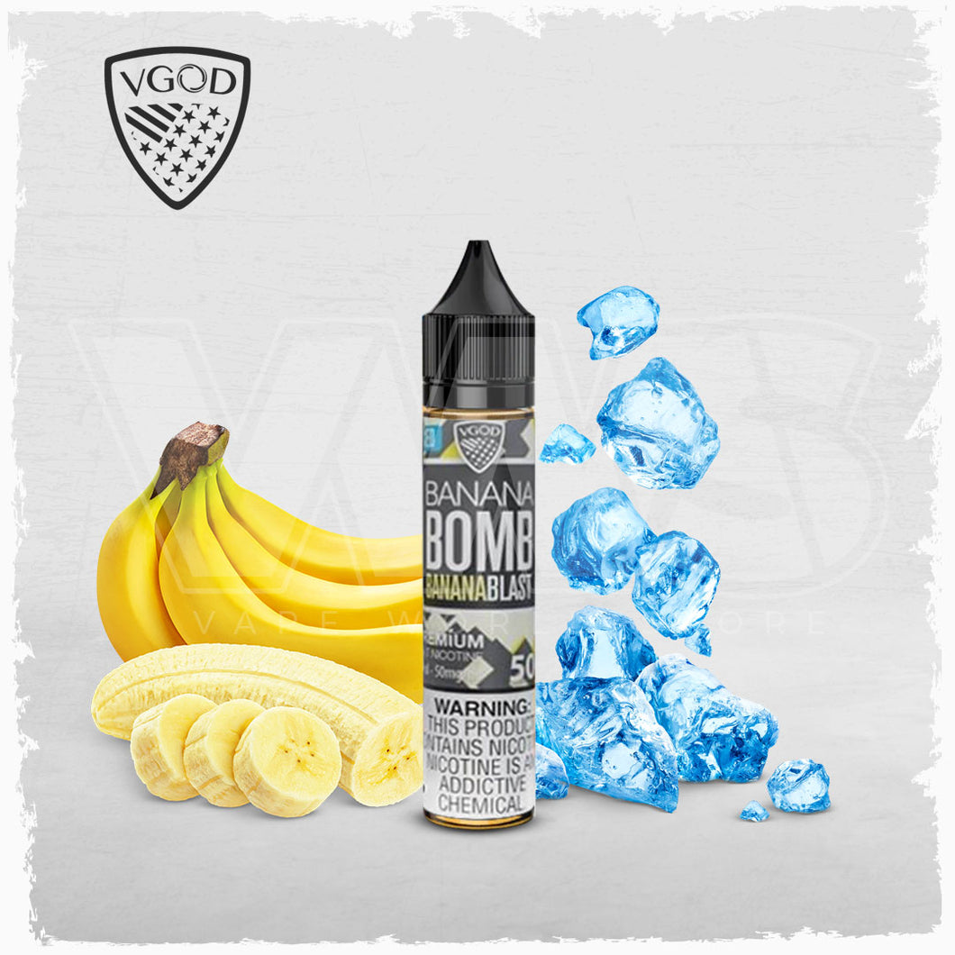 VGOD - Iced Banana Bomb Salt Nic