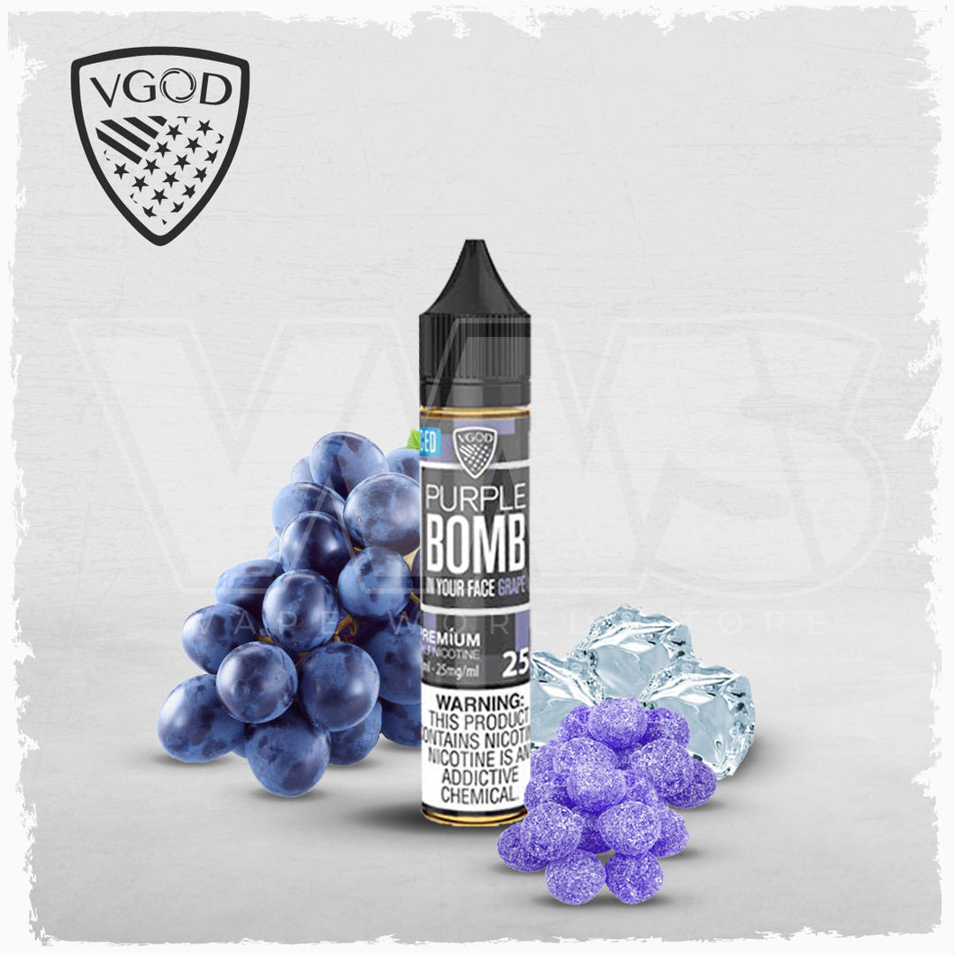 VGOD - Iced Purple Bomb Salt Nic